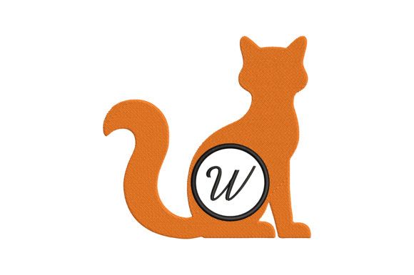 A Cat Letter ‘W’ That Charms Without Overpowering