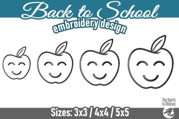 A Cheeky Apple for Your Next Embroidery Project