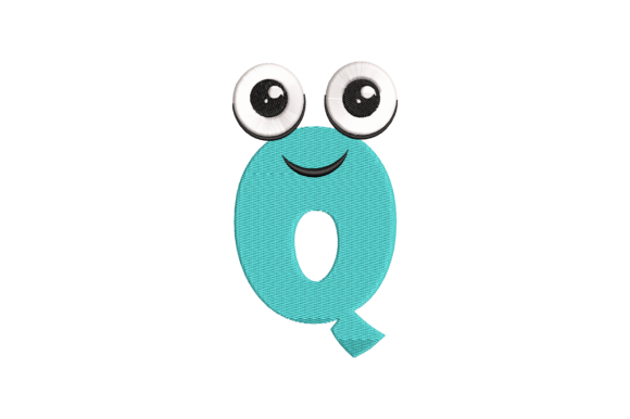 A Designer's Review: Funny Letter Q Embroidery for Personalized Gifts