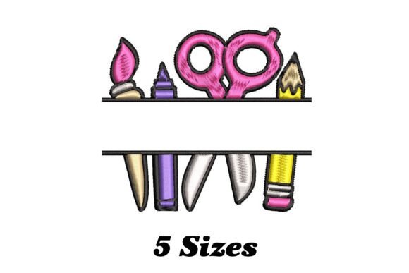 A Seasonal Review of the School Tool Split Monogram