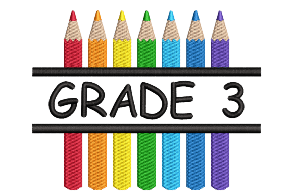 Grade 3 Split Colored Pencils: An Embroidery Designer's Review