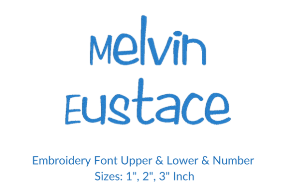 Professional Review: Melvin Eustace Embroidery Font for Boutique Apparel