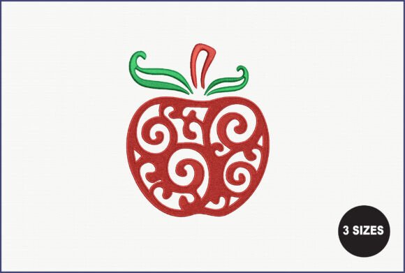 School Apple Embroidery: A Holiday Gift Designer's Review