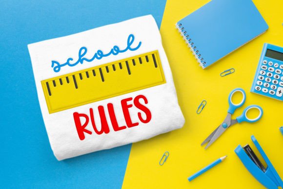 School Rules Applique Embroidery Review for Crafters