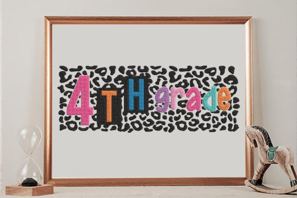 Should You Add the 4th Grade Leopard Embroidery Design to Your Shop?