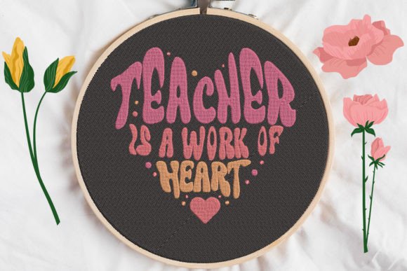 Teacher is a Work of Heart: A Review for Seasonal Crafters